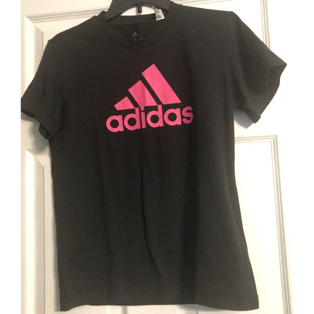 Women's Black Adidas T-Shirt Size Small NWT B1